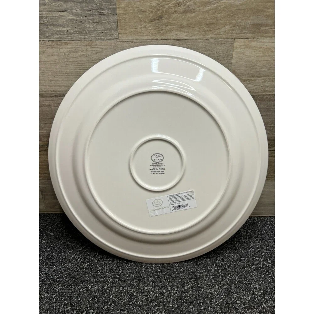 Dash of That - Ellie - Boho Style 14” Round Serving Platter
